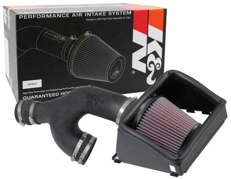 K&N 2017 Ford F150 Ecoboost V6-3.5L F/I Performance Air Intake Kit - Additional View 5
