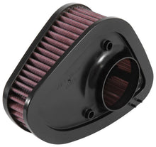Load image into Gallery viewer, K&amp;N 2017 Harley Davidson FLHR Road King Replacement Air Filter - Back View
