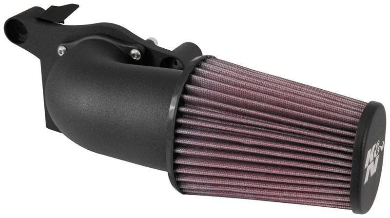 K&N 2017 Harley-Davidson H/D Touring Models AirCharger Performance Intake - Black - Main Product View