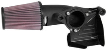 Load image into Gallery viewer, K&amp;N 2017 Harley-Davidson H/D Touring Models AirCharger Performance Intake - Black - Side View