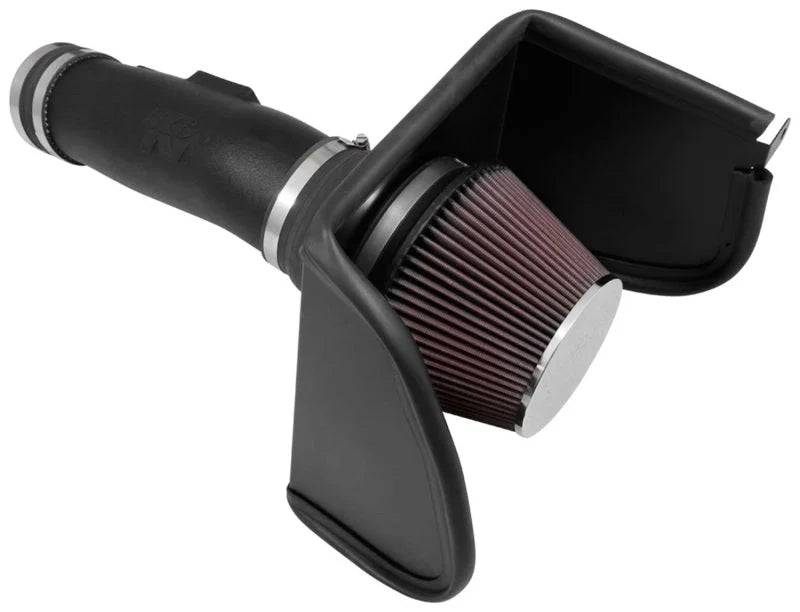 K&N 2017 Nissan Titan V8-5.6L F/I AirCharger Performance Intake - Main Product View