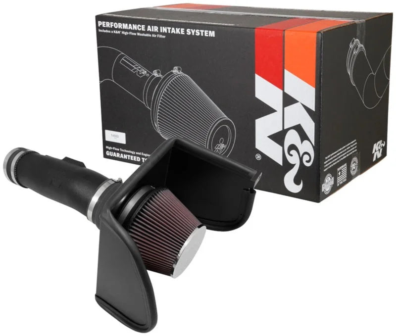 K&N 2017 Nissan Titan V8-5.6L F/I AirCharger Performance Intake - Additional View 8
