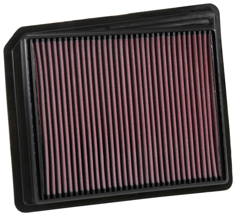 K&N 2017 Nissan Titan V8-5.6L F/I Drop In Replacement Air Filter - Main Product View