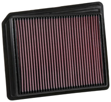 Load image into Gallery viewer, K&amp;N 2017 Nissan Titan V8-5.6L F/I Drop In Replacement Air Filter - Main Product View