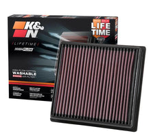 Load image into Gallery viewer, K&amp;N 2017 Subaru Impreza L4-2.0L F/I Drop In Replacement Air Filter - Back View