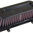Load image into Gallery viewer, K&amp;N 2017 Suzuki GSXR1000 Race Specific Drop In Air Filter - Side View