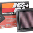 Load image into Gallery viewer, K&amp;N 2017 Suzuki Swift V L3-1.2L F/I Replacement Drop In Air Filter - Installation View