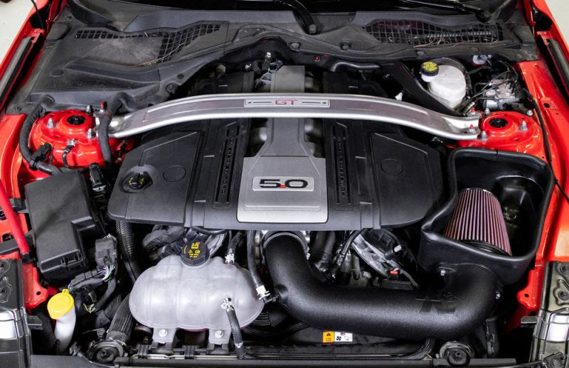 K&N 2018 Ford Mustang GT V8 5.0L F/I AirCharger Performance Intake - Installation View