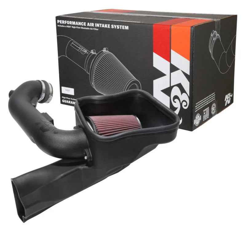 K&N 2018 Ford Mustang GT V8 5.0L F/I AirCharger Performance Intake - Additional View 10