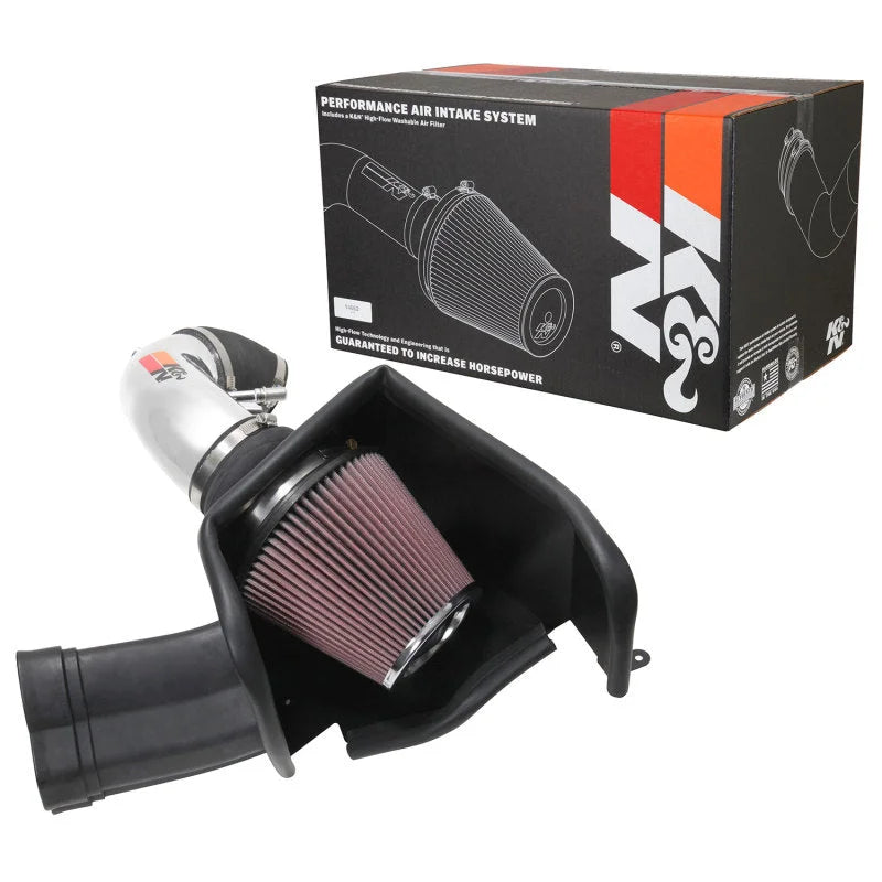 K&N 2018 Ford Mustang GT V8 5.0L F/I Typhoon Air Intake - Additional View 9