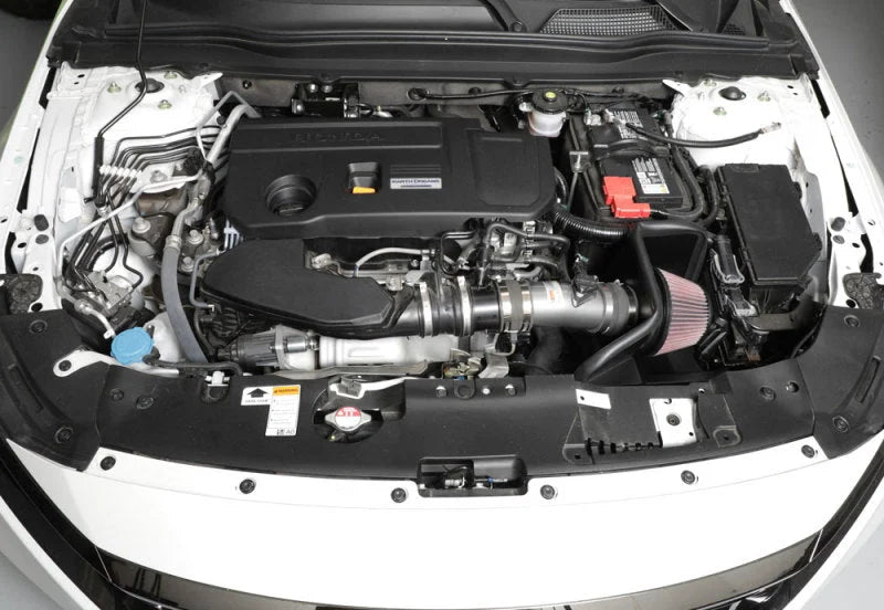 K&N 2018 Honda Accord L4-2.0L F/l Typhoon Performance Air Intake System - Back View