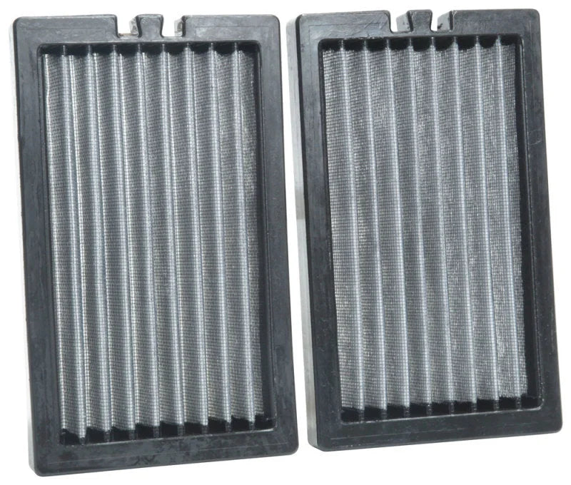 K&N 2018 Jeep Wrangler JL 2.0L/3.6L Cabin Air Filter - 2 Per Box - Side View