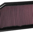 Load image into Gallery viewer, K&amp;N 2018 Jeep Wrangler JL 2.0L/3.6L F/I Drop In Air Filter - Side View