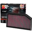 Load image into Gallery viewer, K&amp;N 2018 Jeep Wrangler JL 2.0L/3.6L F/I Drop In Air Filter - Back View