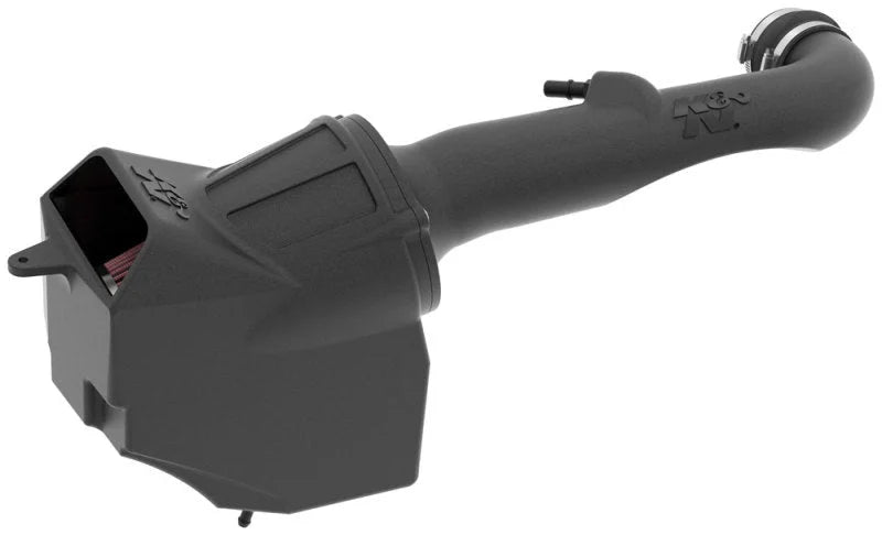 K&N 2018 Jeep Wrangler JL V6-3.6L F/I AirCharger Performance Intake - Back View