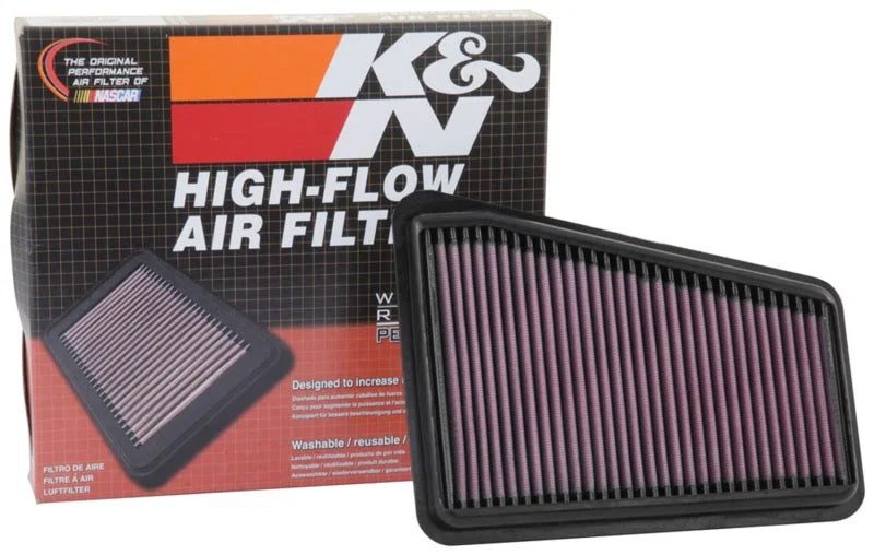 K&N 2018 Kia Stinger GT V6-3.3L Right Side Drop In Air Filter - Additional View 8