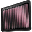 Load image into Gallery viewer, K&amp;N 2018 Kia Stinger L4-2.0L F/I Replacement Drop In Air Filter - Side View