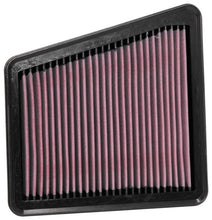 Load image into Gallery viewer, K&amp;N 2018 Kia Stinger L4-2.0L F/I Replacement Drop In Air Filter - Side View