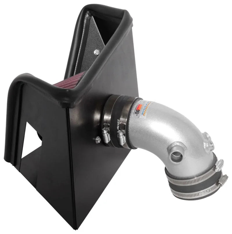 K&N 2018 Kia Stinger L4-2.0L F/I Silver Typhoon Short Ram Intake - Additional View 6