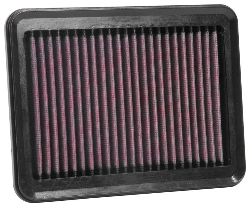 K&N 2018 Nissan Kicks L4-1.6L F/I Replacement Drop In Air Filter - Side View