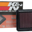 Load image into Gallery viewer, K&amp;N 2018 Nissan Kicks L4-1.6L F/I Replacement Drop In Air Filter - Back View