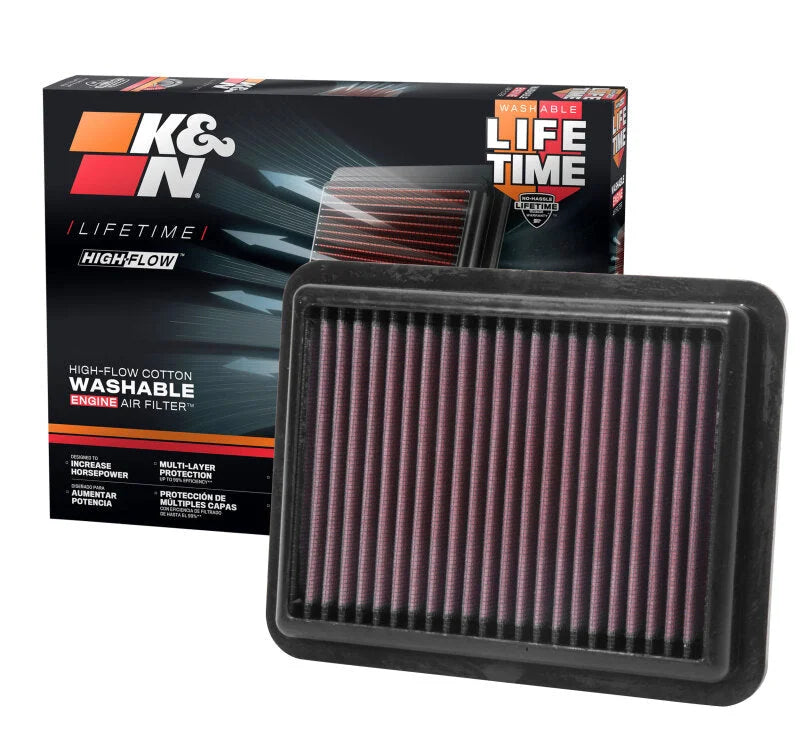 K&N 2018 Nissan Kicks L4-1.6L F/I Replacement Drop In Air Filter - Additional View 9