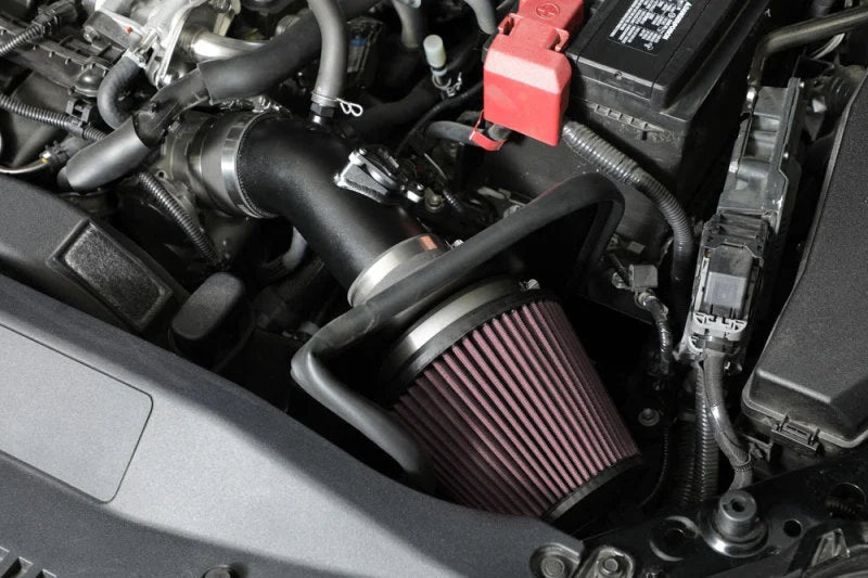 K&N 2018 Toyota Camry SE L4-2.5L F/I Typhoon Cold Air Intake - Side View