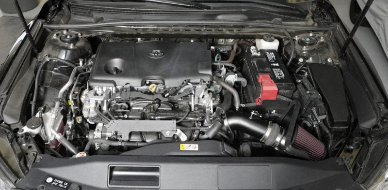 K&N 2018 Toyota Camry SE L4-2.5L F/I Typhoon Cold Air Intake - Back View
