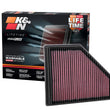 Load image into Gallery viewer, K&amp;N 2019 BMW 330I L4-2.0L Turbo F/I/DSL Replacement Drop In Air Filter - Installation View