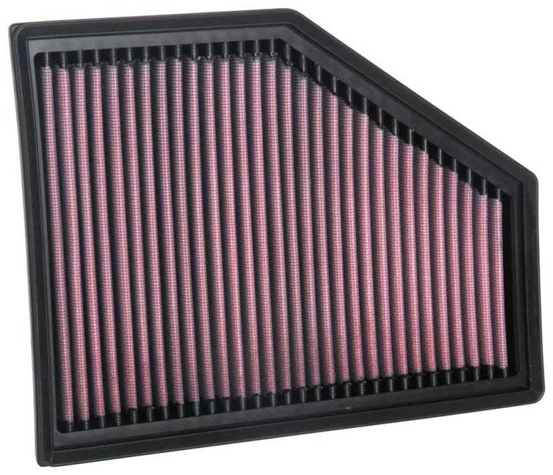K&N 2019 BMW X5 M50D L6-3.0L DSL Turbo Replacement Air Filter - Side View