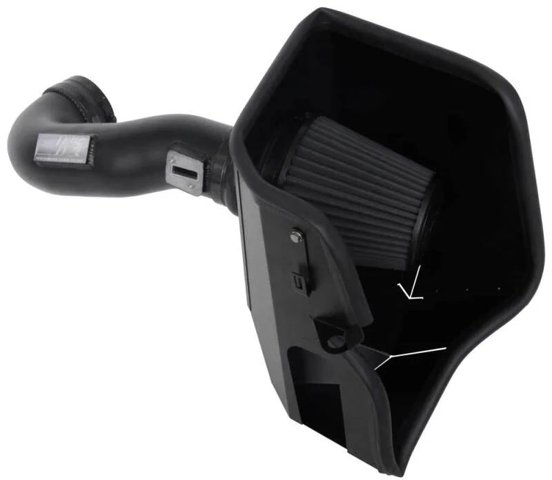 K&N 2019 Chevrolet Silverado 1500 5.3L V8 Black Performance Intake Kit - Main Product View