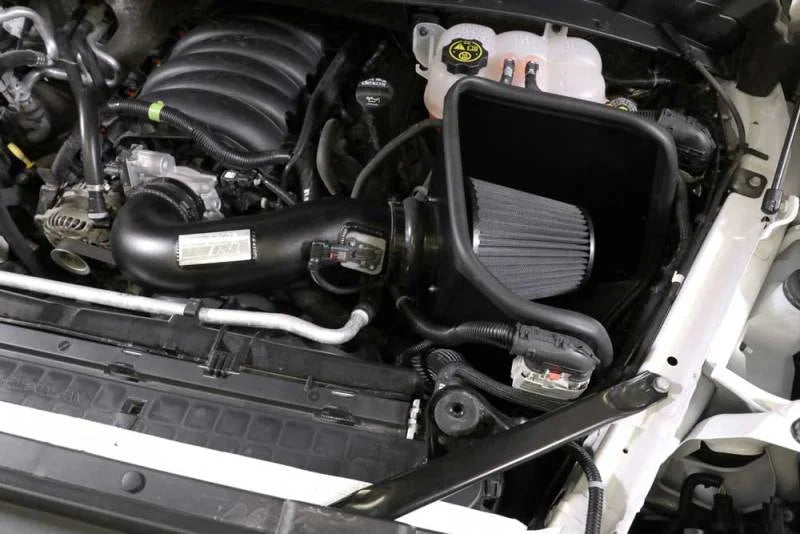 K&N 2019 Chevrolet Silverado 1500 5.3L V8 Black Performance Intake Kit - Back View