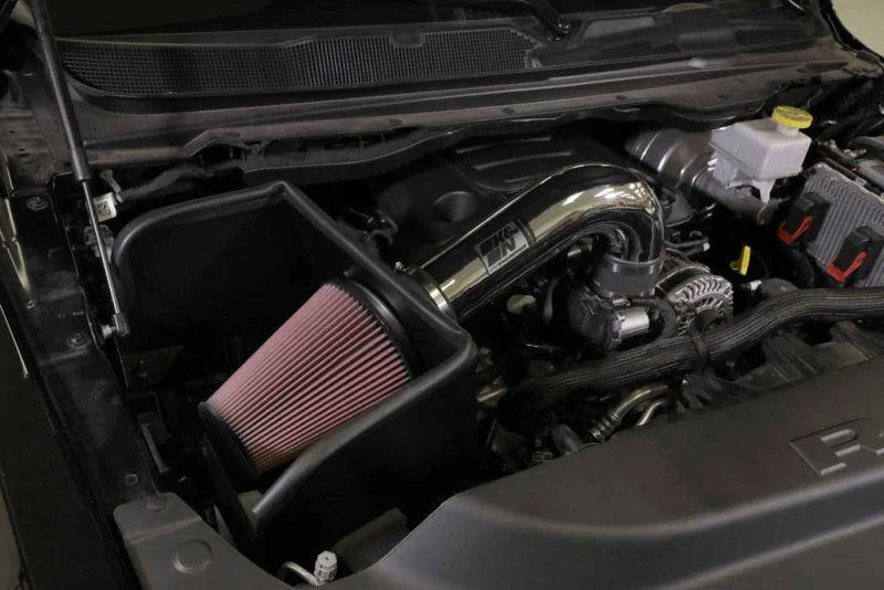 K&N 2019 Dodge Ram 1500 5.7L V8 F/I High Flow Performance Kit - Side View