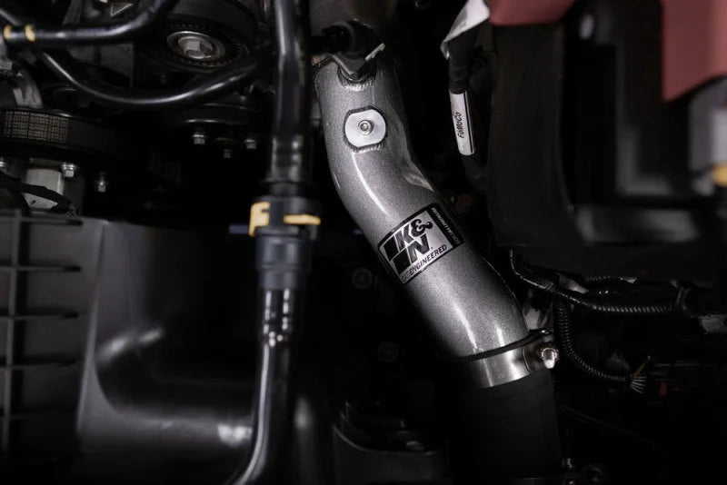 K&N 2019+ Ford Ranger L4-2.3L Charge Pipe - Side View