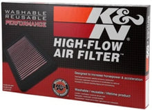 Load image into Gallery viewer, K&amp;N 2019 Infiniti QX50 2.0L Replacement Drop In Air Filter - Back View