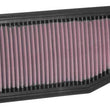 Load image into Gallery viewer, K&amp;N 2019 Jeep Cherokee L4-2.0L F/I Turbo Replacement Drop In Air Filter - Side View