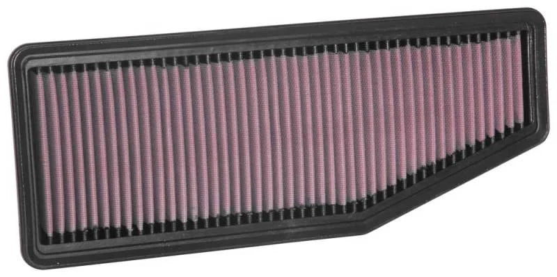 K&N 2019 Jeep Cherokee L4-2.0L F/I Turbo Replacement Drop In Air Filter - Side View