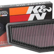 Load image into Gallery viewer, K&amp;N 2019 Jeep Cherokee L4-2.0L F/I Turbo Replacement Drop In Air Filter - Installation View