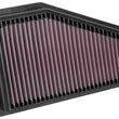 Load image into Gallery viewer, K&amp;N 2019 Jeep Cherokee L4-2.4L V6-3.2L F/I Replacement Drop In Air Filter - Main Product View