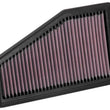 Load image into Gallery viewer, K&amp;N 2019 Jeep Cherokee L4-2.4L V6-3.2L F/I Replacement Drop In Air Filter - Side View