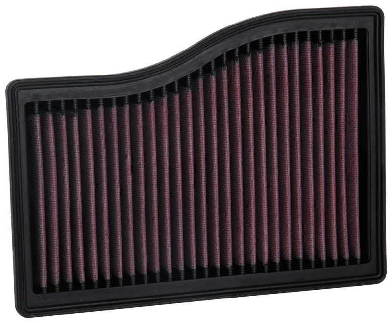 K&N 2019 Mercedes Benz A160 Replacement Drop In Air Filter - Side View