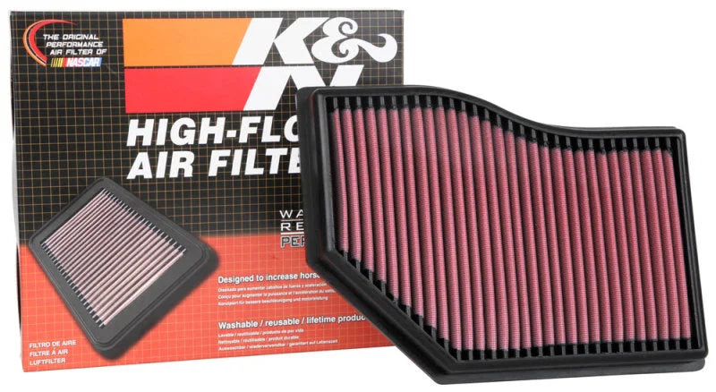 K&N 2019 Mercedes Benz A220 L4-2.0L DSL Turbo Replacement Drop In Air Filter - Additional View 16