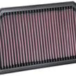 Load image into Gallery viewer, K&amp;N 2019 Mercedes Benz A250 L4 2.0L F/I Replacement Air Filter - Side View