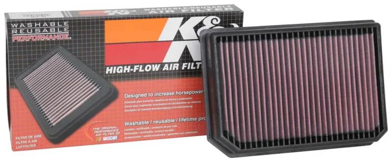 K&N 2019 Mercedes Benz A250 L4 2.0L F/I Replacement Air Filter - Additional View 9