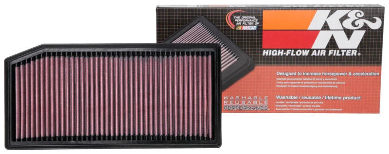 K&N 2019 Mercedes Benz E350 L4-2.0L F/I Replacement Drop In Air Filter - Additional View 12