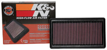 Load image into Gallery viewer, K&amp;N 2020 Hyundai Venue L4-1.6L F/I Replacement Air Filter - Side View