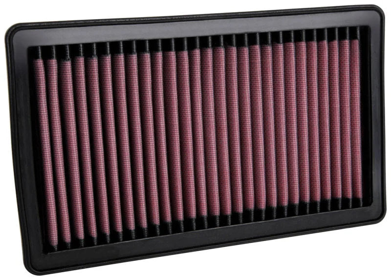 K&N 2020 Jeep Wrangler V6-3.0L DSL Replacement Air Filter - Side View