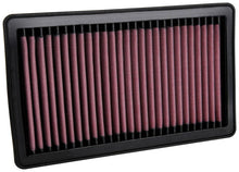 Load image into Gallery viewer, K&amp;N 2020 Jeep Wrangler V6-3.0L DSL Replacement Air Filter - Side View