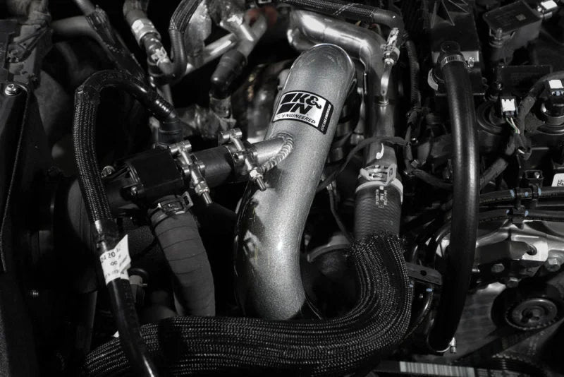 K&N 2021+ Ford Bronco L4-2.3L Charge Pipe - Back View