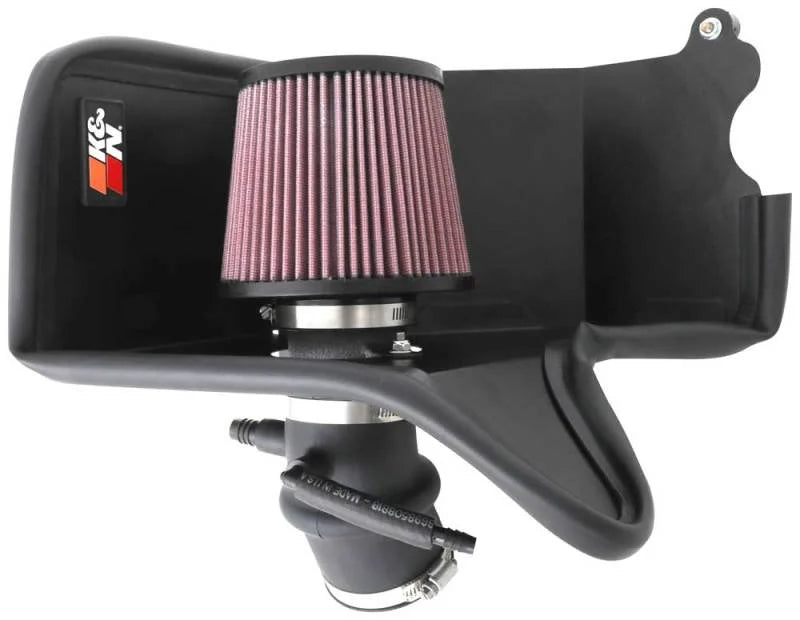 K&N 2021+ Hyundai Elantra L4-2.0L F/I Typhoon Performance Air Intake System - Installation View